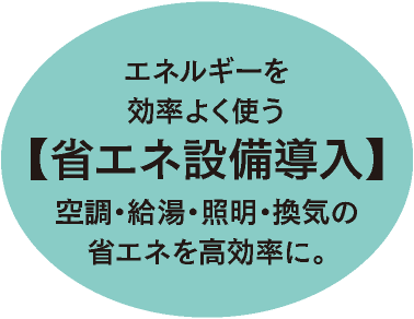 省エネ設備導入