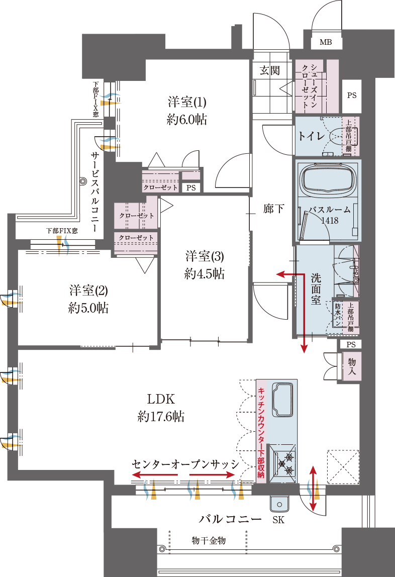 間取図image