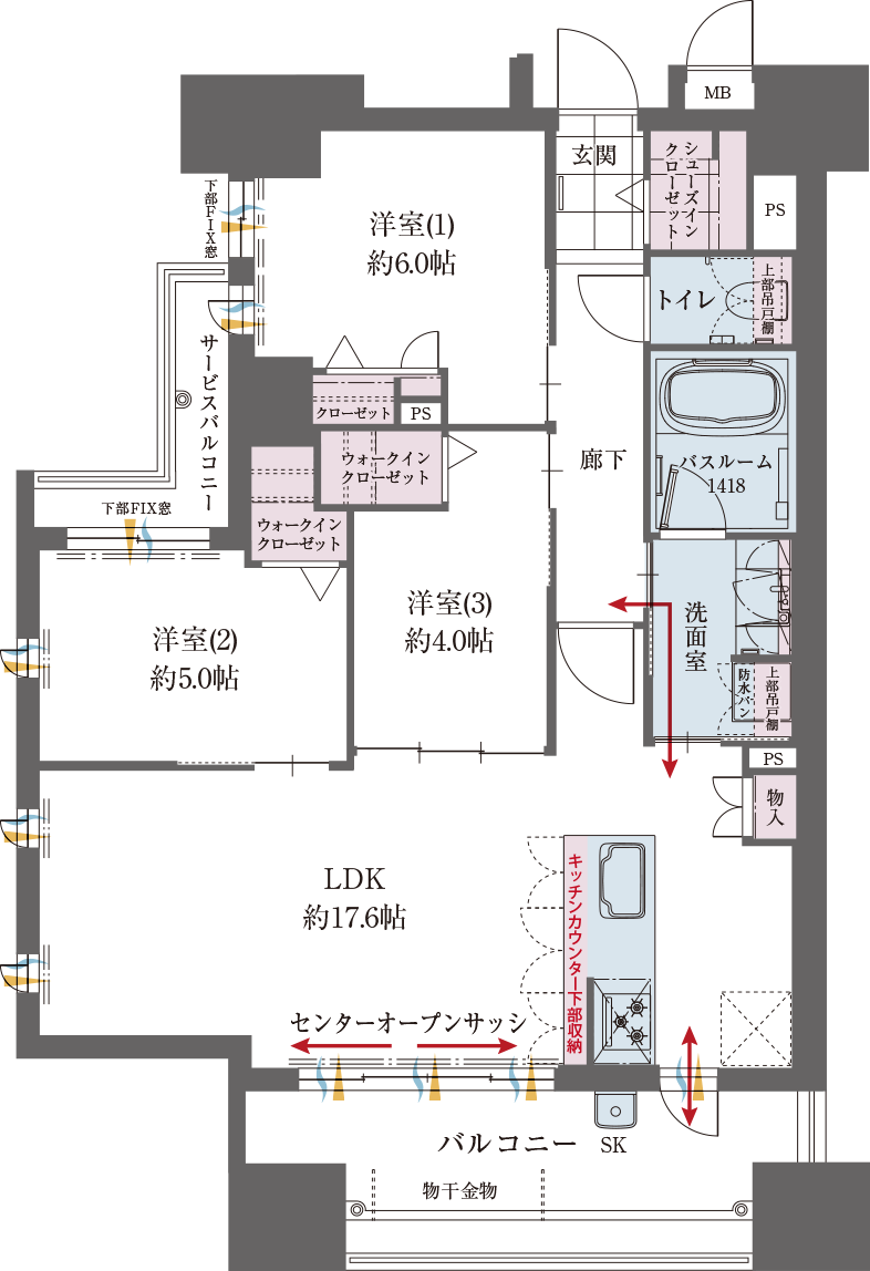 間取図image