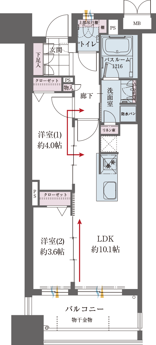 間取図image