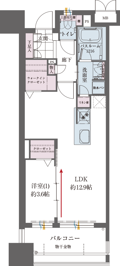 間取図image