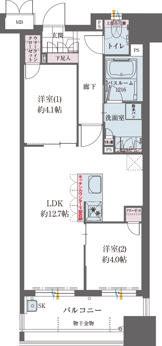 間取図image