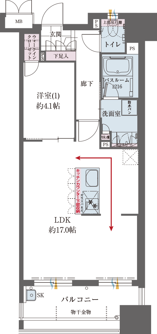 間取図image