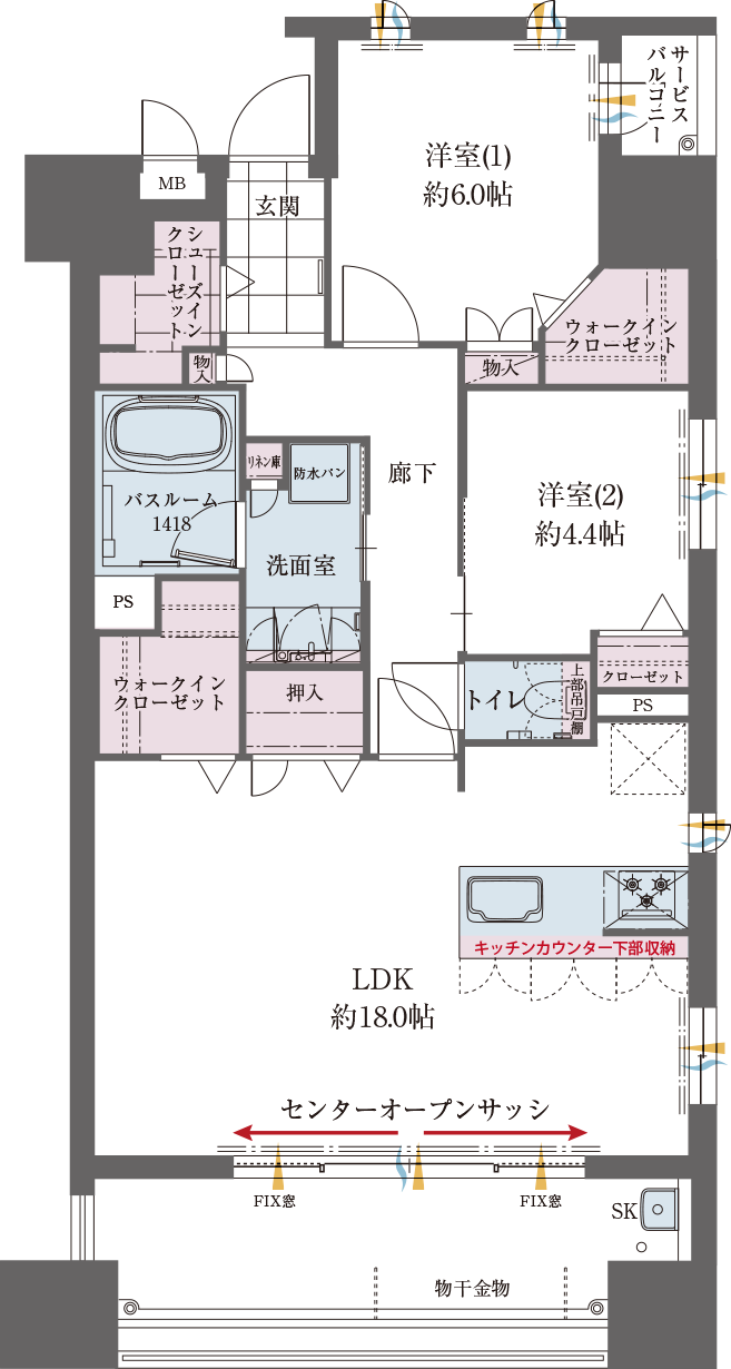 間取図image