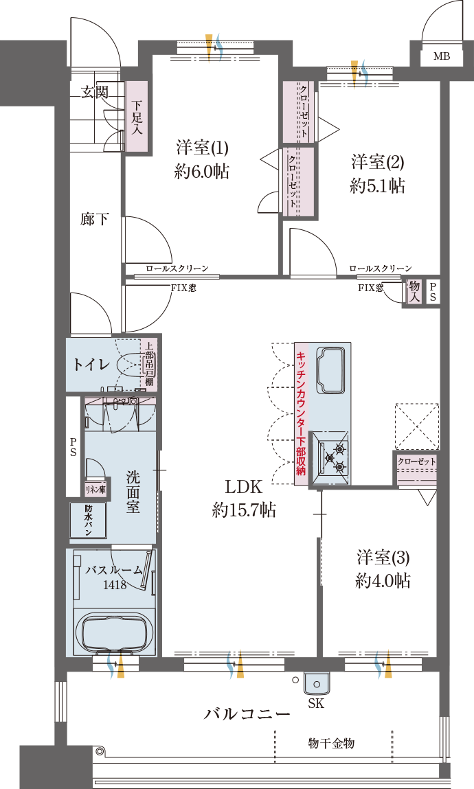 間取図image