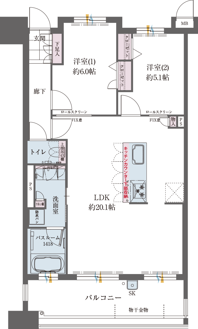 間取図image