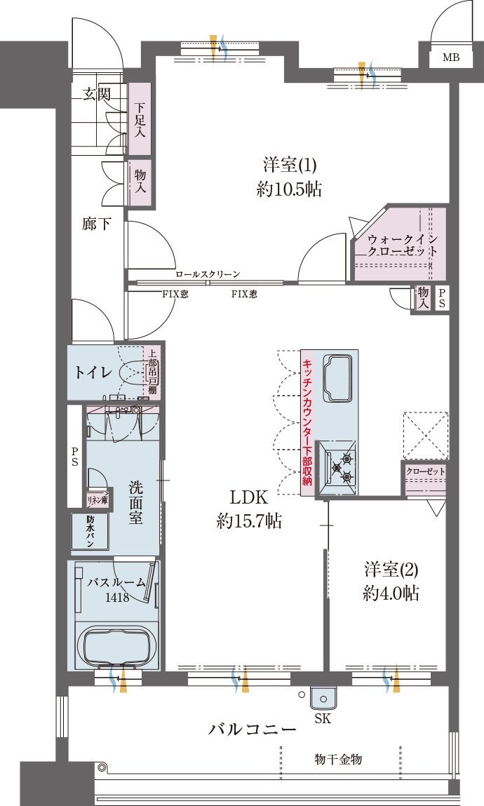 間取図image